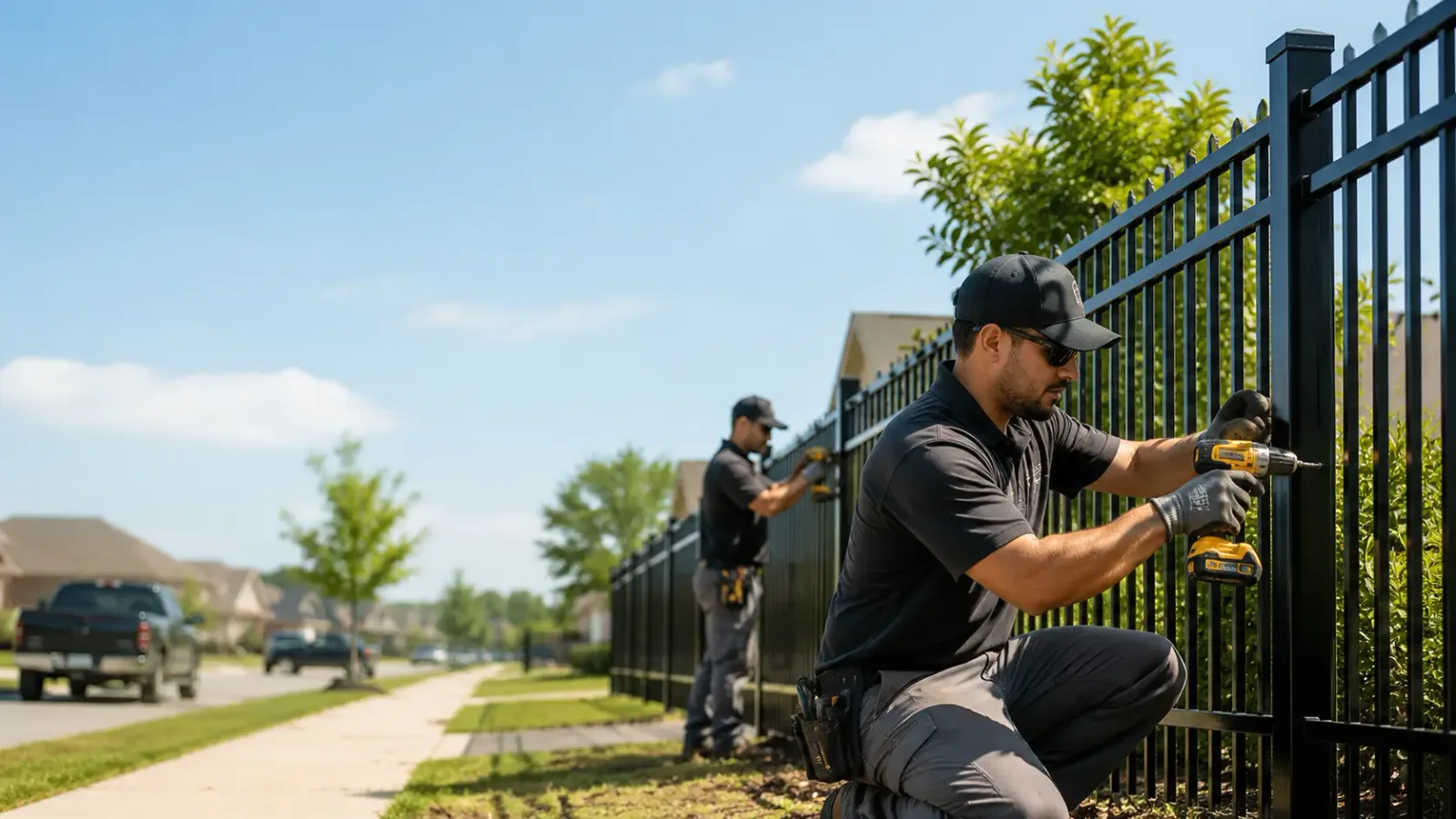 Metal Fence Installation in White Mills, KY